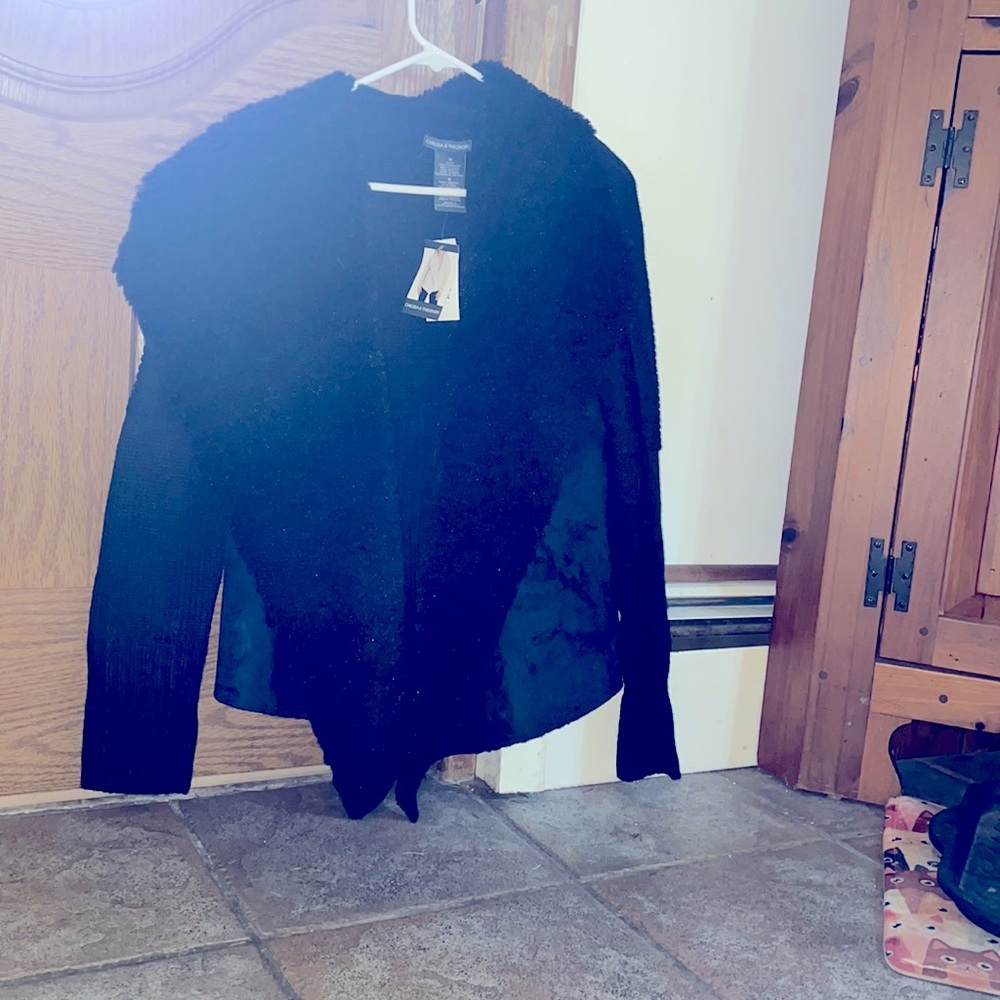 Black cardigan size medium